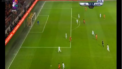 Bafétimbi Gomis Goal HD - Galatasaray 2-1 Konyaspor 08.02.2018