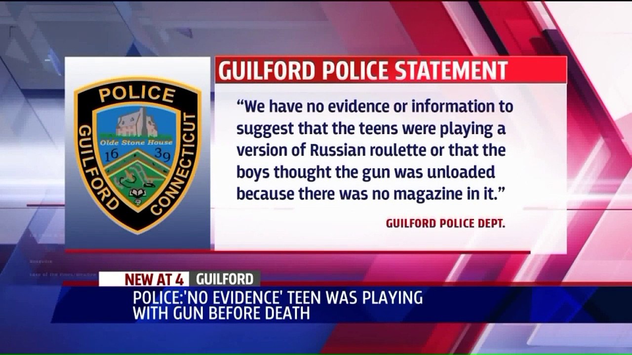 'No Evidence' Teen Was Playing Russian Roulette Before Being Fatally Shot: Police