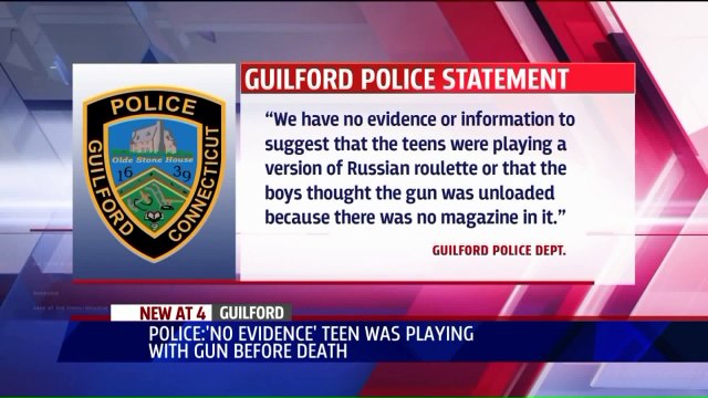'No Evidence' Teen Was Playing Russian Roulette Before Being Fatally Shot: Police