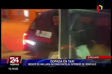 Chiclayo: encuentran a menor inconsciente dentro de un auto