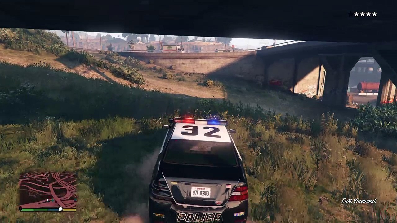 Polizei im jump modus