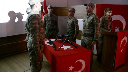 Güvenlik korucuları yemin etti - MUŞ