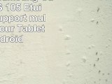 MoKo Etui Samsung Galaxy Tab S 105  Etui fin avec support multiangles pour Tablette