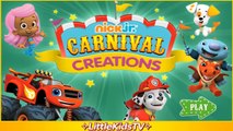 Bubble Guppies Wallykazam PAW Patrol Monster Machines - Nick Jr Carnival Creations!
