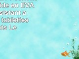 DURAGADGET Pochette housse rigide en EVA violet résistant à leau pour tablettes enfants