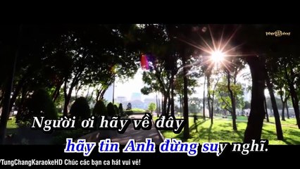 Anh Yêu Em Karaoke | Phạm Trưởng | TungChang Karaoke