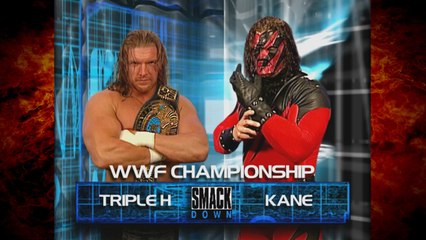 Kane vs Triple H w/ Chyna WWF Title Match 9/9/99