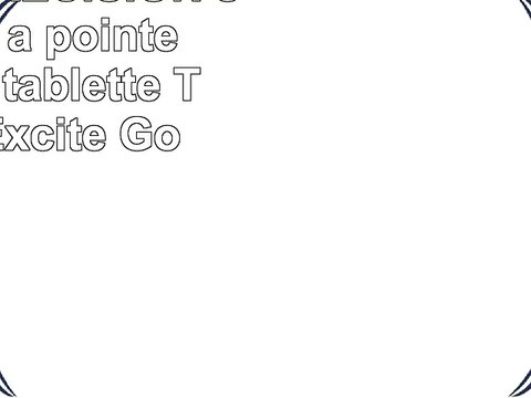 Navitech PRECISION stylet gris à pointe fine pour tablette Toshiba Excite Go