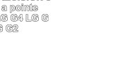 Navitech PRECISION stylet gris à pointe fine pour LG G4  LG G3  LG G2