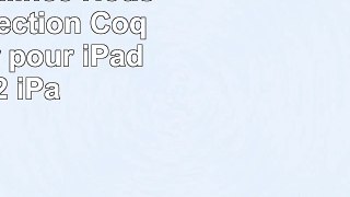 DETUOSI iPad air 2 CoqueUltra Mince Housse de Protection Coque en Cuir pour iPad air 2