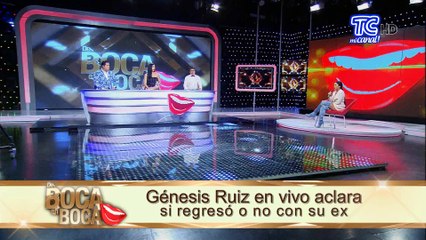 Part 1 - Génesis Ruiz en vivo aclarará si regresó o no con su ex