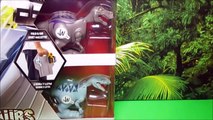 Jurassic World Brawlasaurs Dino Battle Playset Video For Kids T-Rex vs Indominus Rex Unboxing