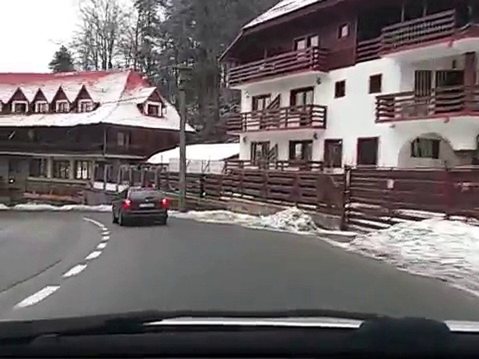 Aici am ramas fara permis- Rasnov - Paraul Rece