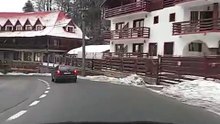 Aici am ramas fara permis- Rasnov - Paraul Rece