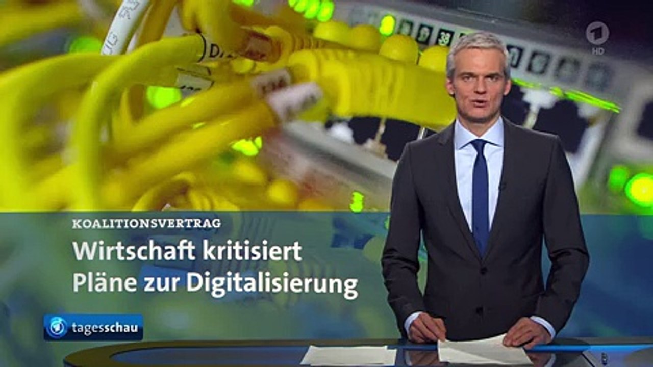 Tagesschau | 08. 02. 2018 20:00 Uhr (mit Thorsten Schröder) [GANZE FOLGE] | Das Erste