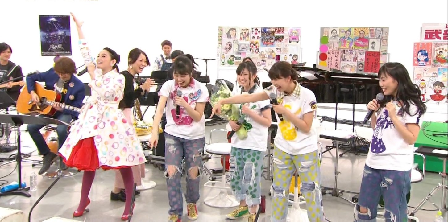 [ももクロ × 篠原ともえ × 加藤いづみ × 坂崎幸之助] 全部だきしめて (Kinki Kidsのカバー) ももいろクローバーZ