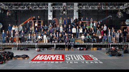 Marvel Movie Stars Get Together For 10 Year Reunion Photo Shoot