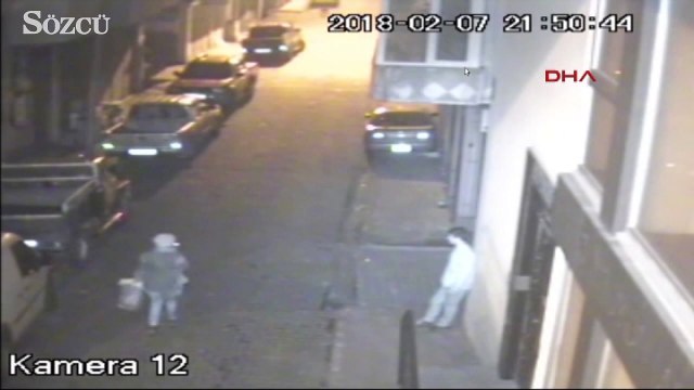 Kapkaç Anı Güvenlik Kamerasında