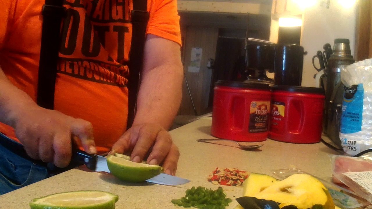 Home Chef recipe - Tortilla Chicken - Part 1