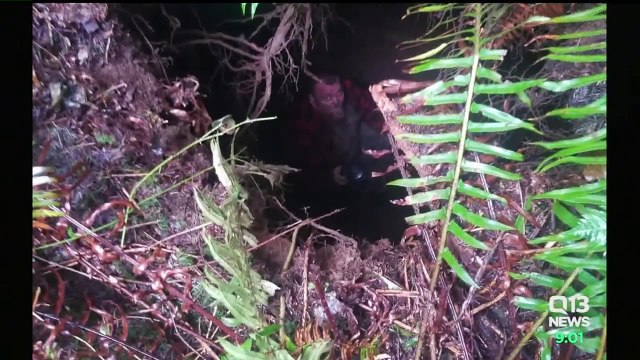 Man Rescued After Spending Night Trapped in 20-Foot Sinkhole