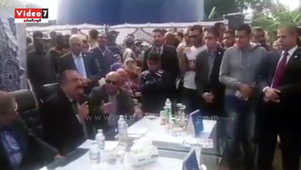 محافظ الإسماعيلية يفتتح أعمال تطوير محطة المنايف لمياه الشرب