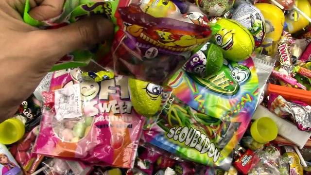 A lot of New Candy Emoji Surprise Eggs - Learn Colors with New Candies