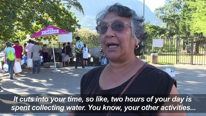Vulnerable fear Cape Town drought water shut-off