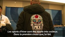 JO-2018: un skieur du Mexique sait skier depuis un an seulement