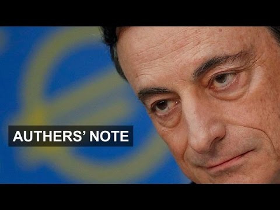 Draghi talks down the euro