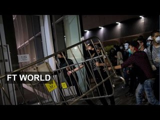 Protesters storm Hong Kong legislature