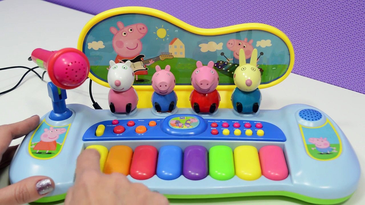 Peppa Pig - Brinquedo Piano da Peppa Pig em Portugues - Turma kids