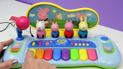 Peppa Pig - Brinquedo Piano da Peppa Pig em Portugues - Turma kids