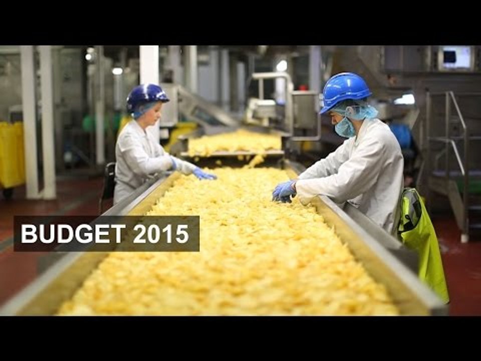The crispmaker's ideal ingredients | Budget 2015