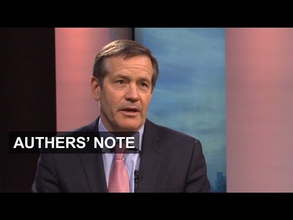 Capitalism: A Force for Good? | Authers' Note