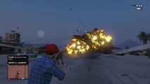 GTA V Online Flying Explosions and Crashes! | GTA 5 Funny Moments