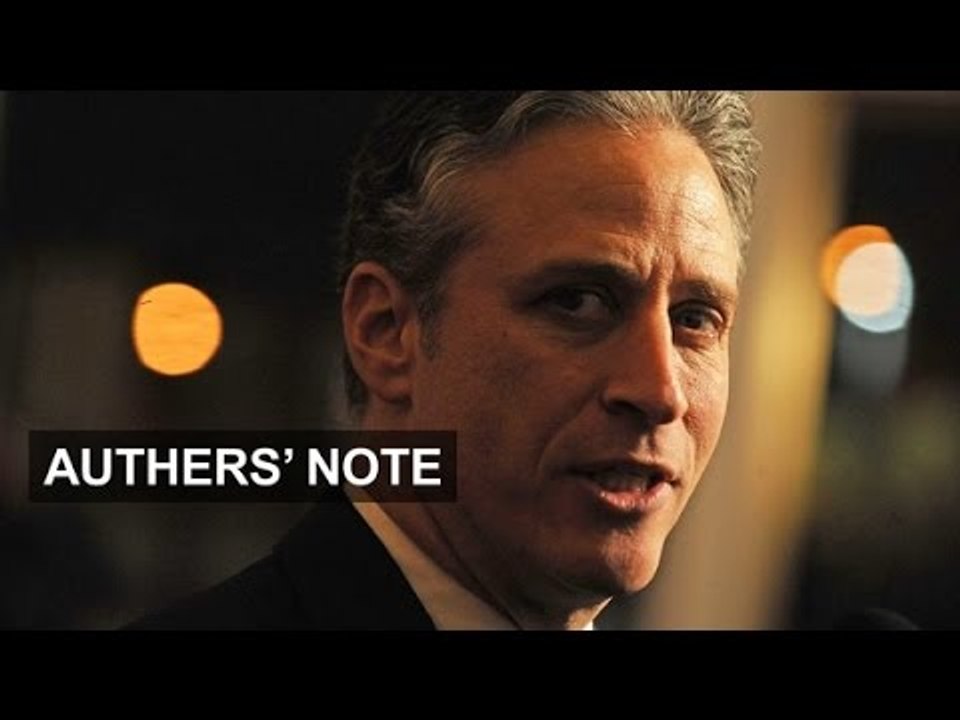 The Jon Stewart Crash | Authers' Note