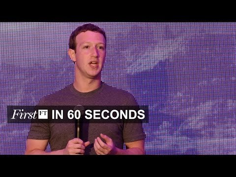 Zuckerberg move, UK Isis vote | FirstFT