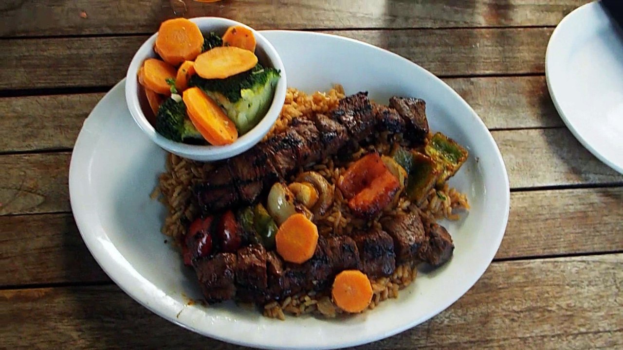 Texas Roadhouse - Eating Lunch