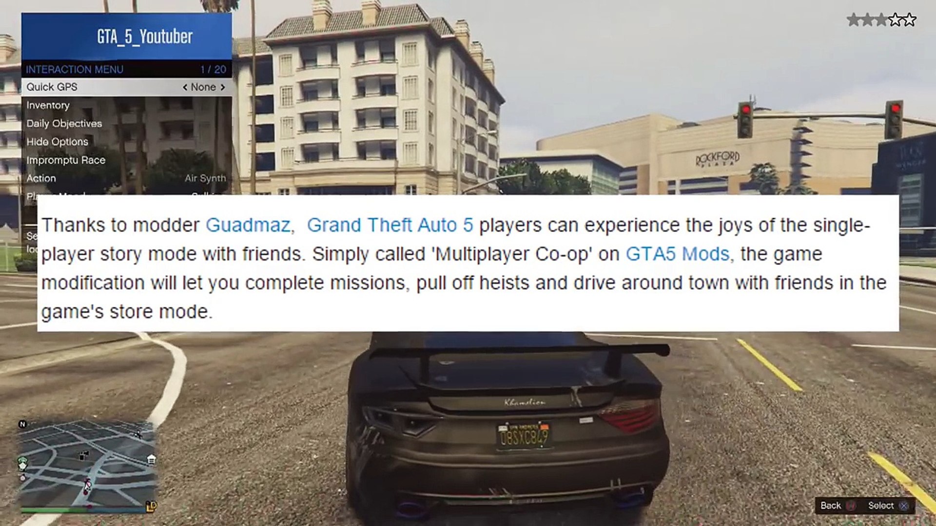 Mod opens GTA 5's story mode to co-op players