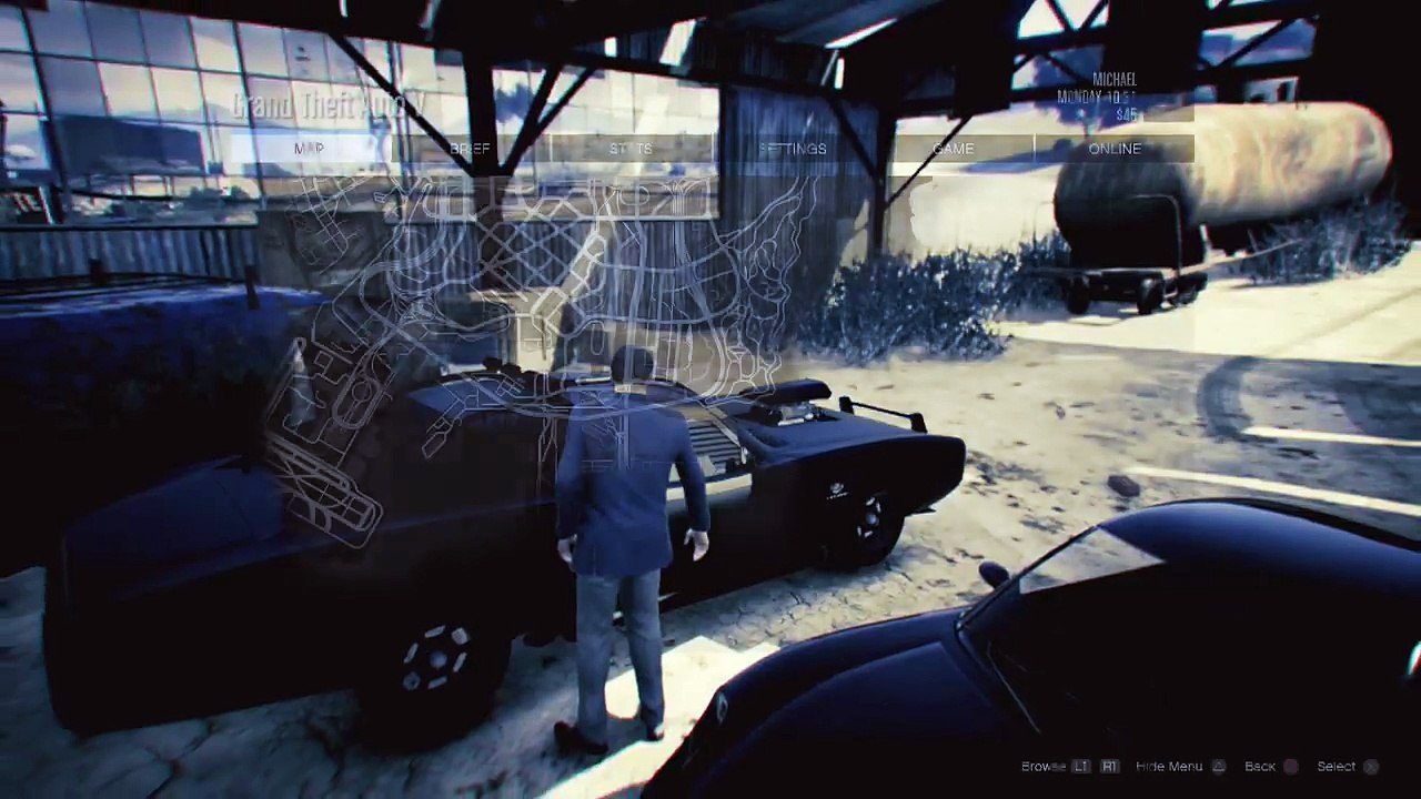 GTA 5 - Secret & Rare Armoured Car Location - GTA 5 Secret Vehicles - (NEW Duke O'Death Location)