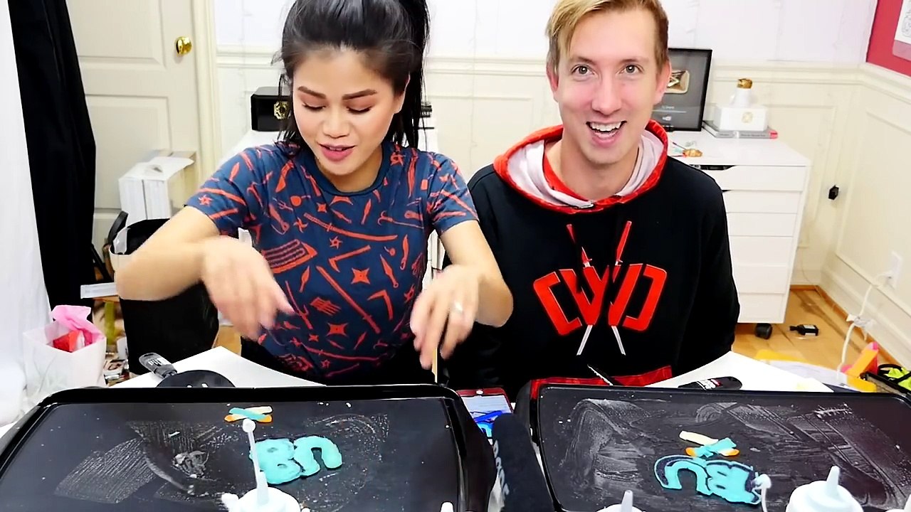 PANCAKE ART CHALLENGE! Learn How To Make Guava Juice, Matthias, Papa Jake in REAL LIFE DIY Pancake!