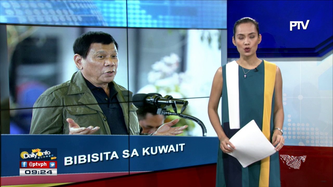Pres. #Duterte, bibisita sa Kuwait