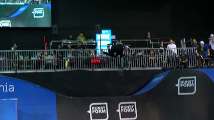Irek Rizaev's 2nd place run at BMX Park Finals - Simple Session 2018