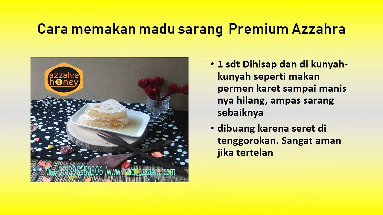 Garansi Uang Kembali, WA +62 813-9855-0306, madu dan sarangnya
