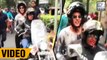 Akshay Kumar Goes On A Bike Ride With A Female Fan | Padman