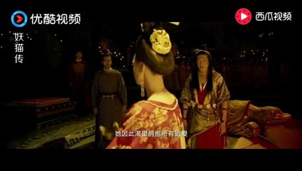 《妖猫传 Legend Of The Demon Cat》极乐之宴后，杨贵妃已经知道了自己的结局，危难时大唐不再需要她