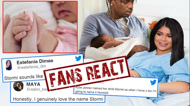 Kylie Jenner Confirms Baby Name, Fans Freak Out | Hilarious Twitter Reactions | Stormi Webster