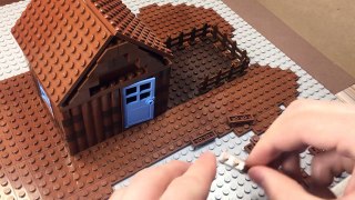 САМОДЕЛКА из LEGO - домик лесника!! / Homemade from LEGO - home forester!! (10 серия самоделок)
