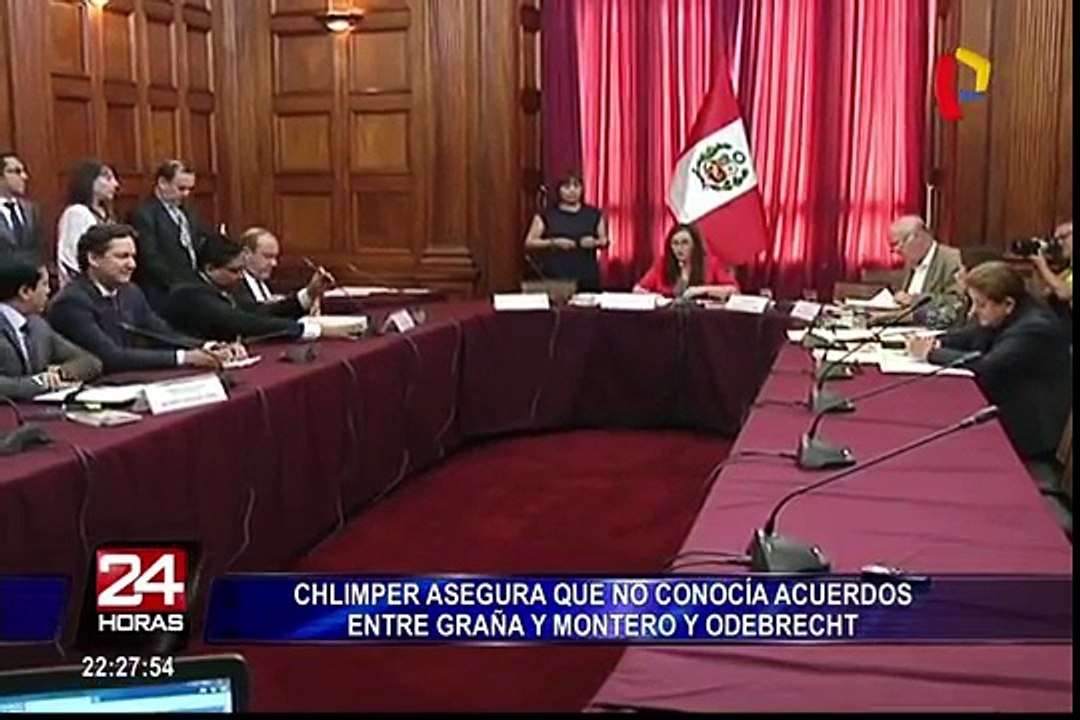 Chlimper asegura que no conocía acuerdos entre ‘Graña y Montero’ y ‘Odebrecht’