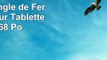 Trendz TZU7LIFE Etui Universel en Cuir PU avec Sangle de Fermeture pour Tablettes de 68